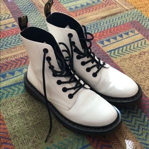 White Dr. Martens